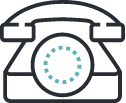Icon of a rotary phone